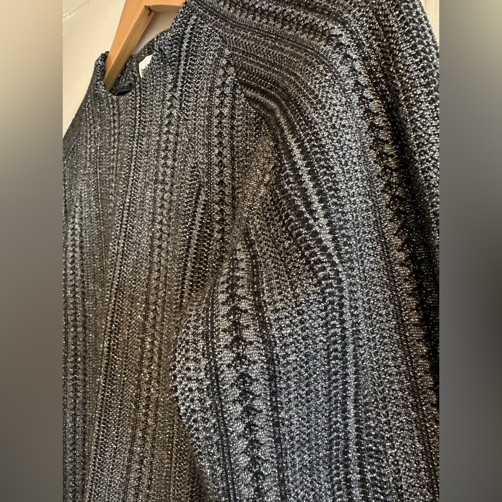 NWOT GMBH Silver Lyra Crewneck Sweater - Picture 2 of 15
